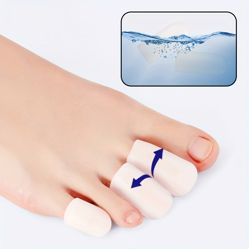 Silicone Finger Foot Covers Cuttable Moisturizing Anti Pain Care For Hands Feet
