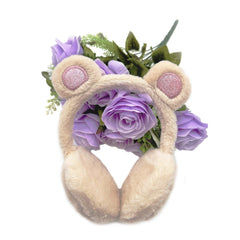 Chic Faux Fur Earmuffs - Adjustable & Cozy Winter Accessory