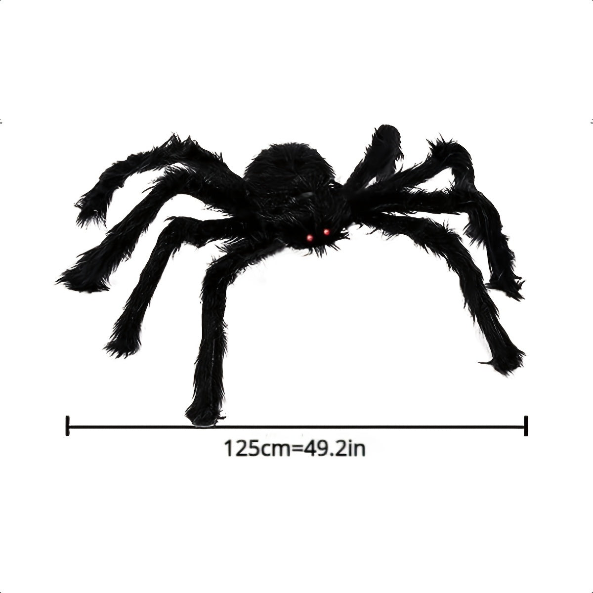Halloween Decor Hairy Spider Scary Spider Props Decoration