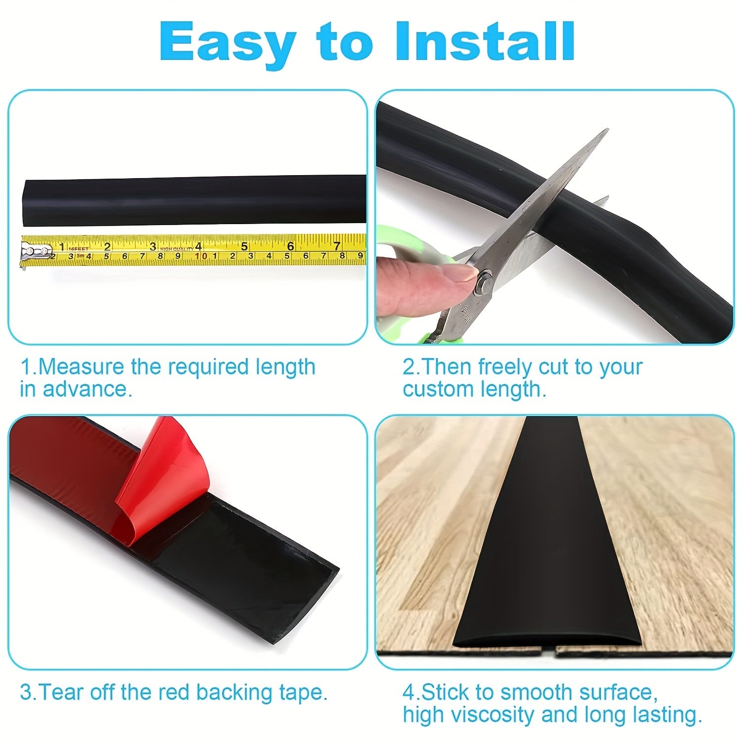 1pc Laminate Floor Separator Floor Transition Strip