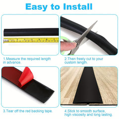 1pc Laminate Floor Separator Floor Transition Strip