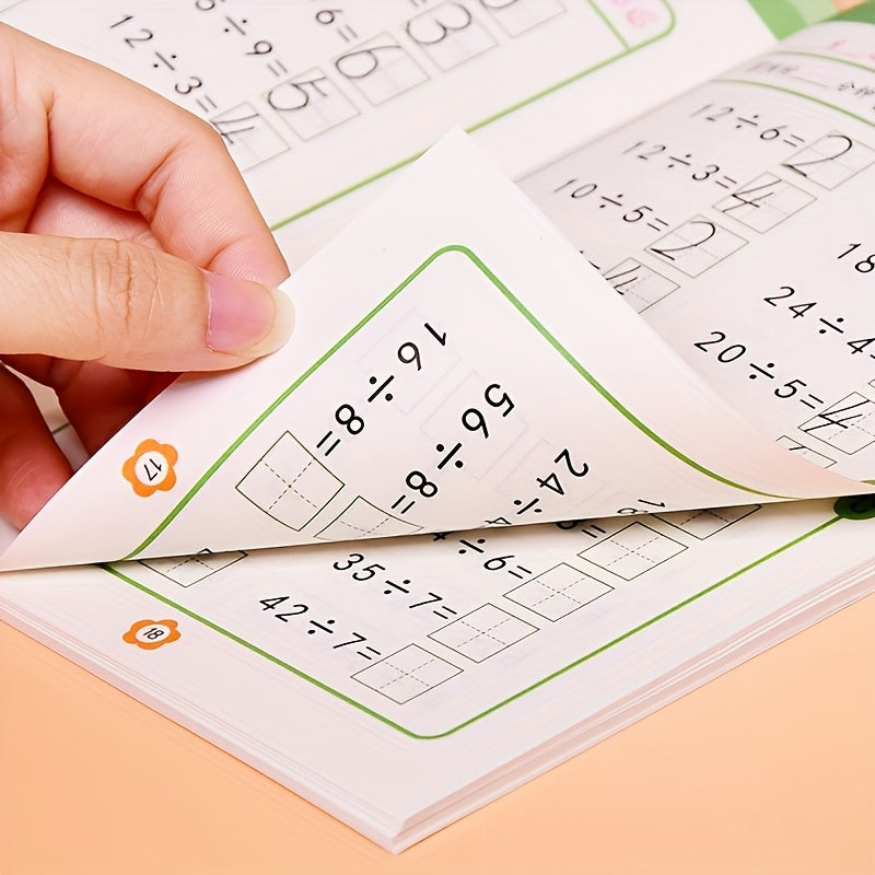 Math Mixed Operations Exercise Books: Add, Subtract, Multiply, Divide