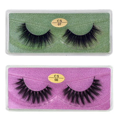 20 Pairs Fluffy Wispy Mink Eyelashes Long False Lashes for Women 3D Mink Lashes