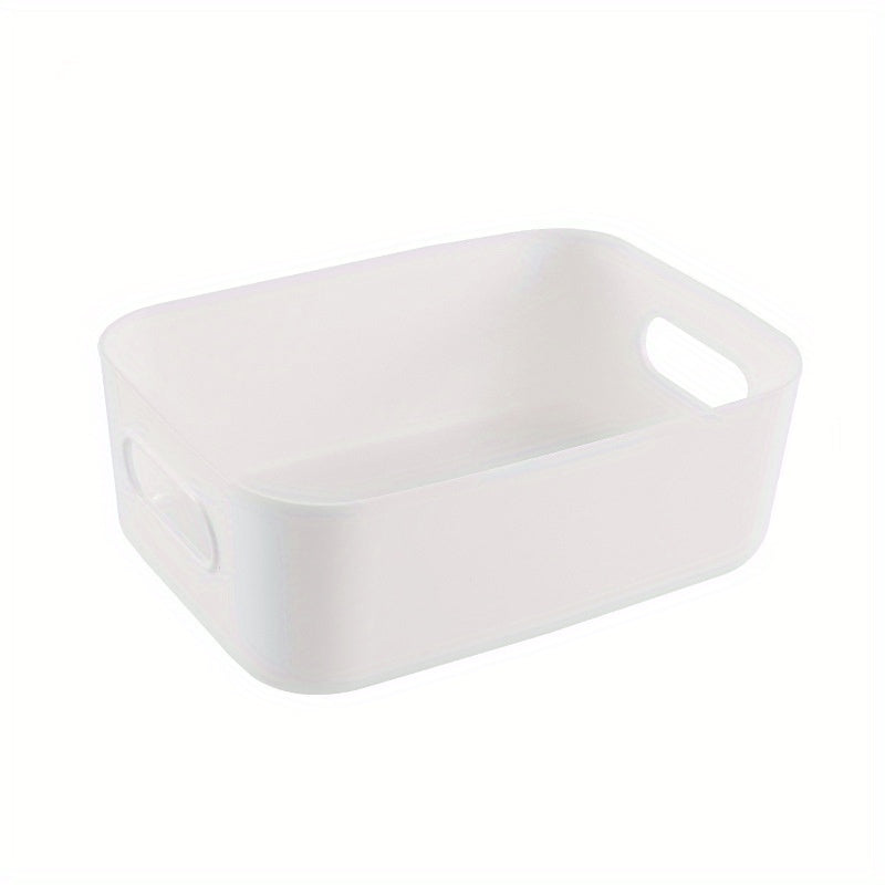 Plastic Storage Basket Minimalist Home Desktop Bathroom Supplies Box