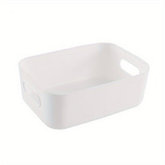 Plastic Storage Basket Minimalist Home Desktop Bathroom Supplies Box