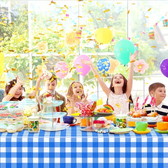 Disposable Checkered Tablecloth for Picnic Camping, Indoor and Outdoor Use