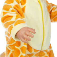 Giraffe Onesie and Shoe Set for 16 Inch Dolls