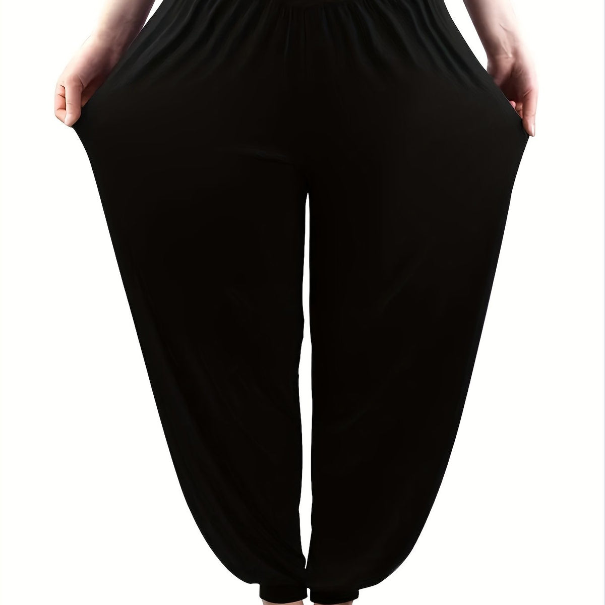 Stretchy Baggy Pants Casual Yoga Pants Women's Clothing