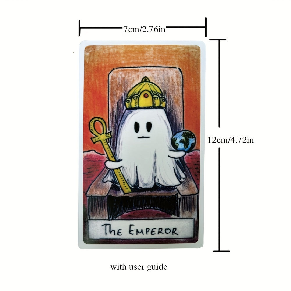 Ghost Tarot Cards With Guide Fate Divination Tarot Cards