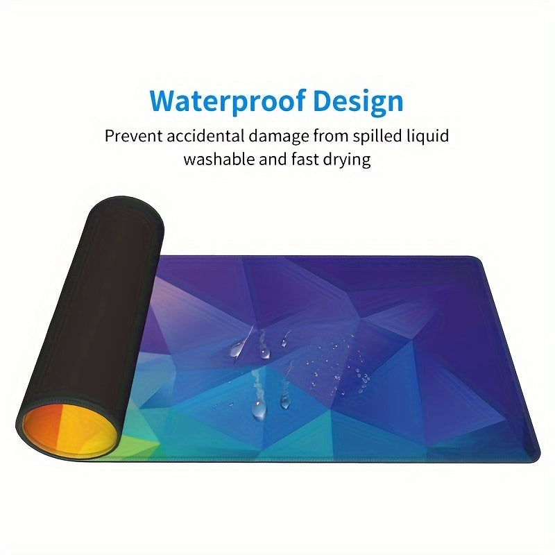 Large Waterproof Desk Mat Full Desk Mouse Pad Non Slip