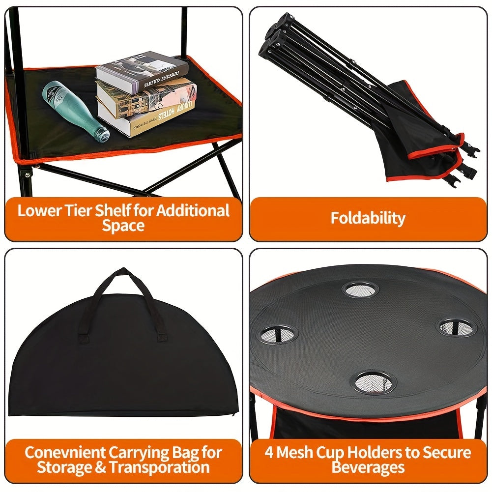 Portable Folding Table for Outdoor Camping Picnic Beach & Patio