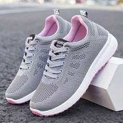 Women's Knit Running Shoes Lightweight Breathable Casual Sneakers