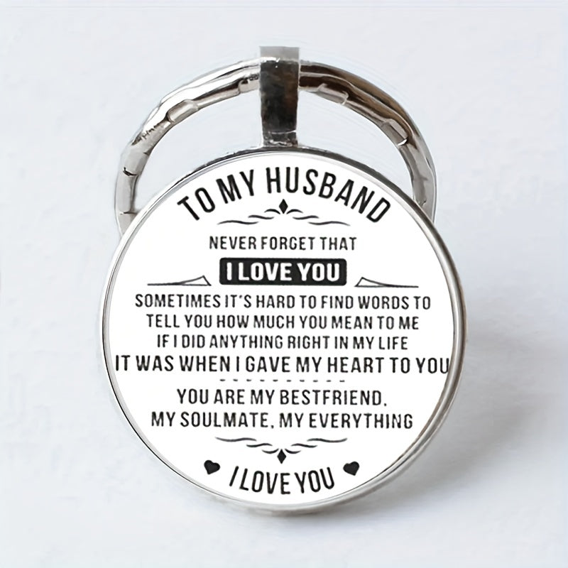 Men's Vintage Love Letter Keychain