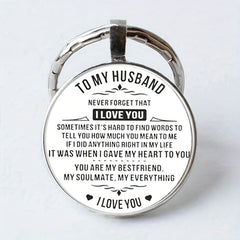 Men's Vintage Love Letter Keychain