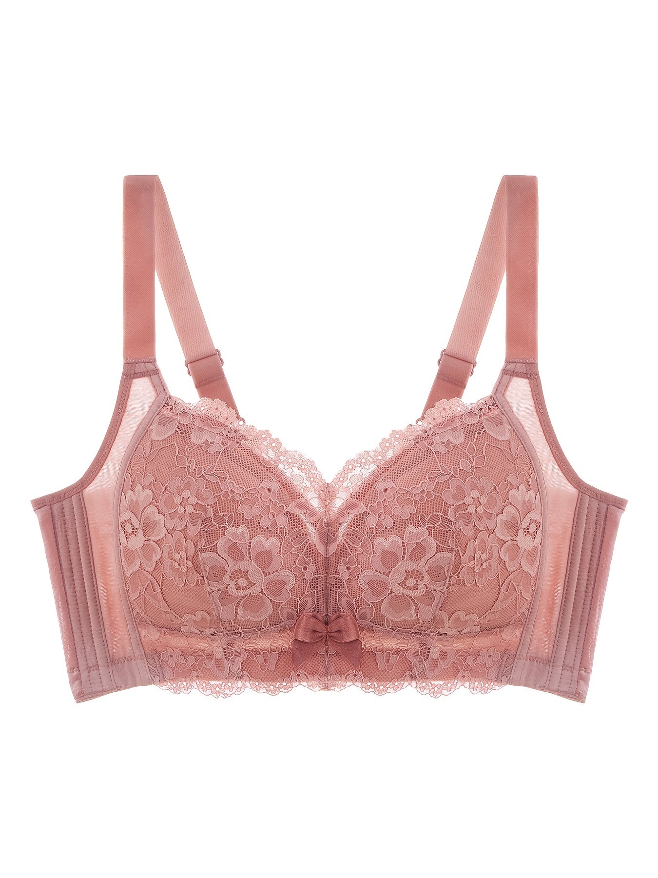Breathable Lace Full Cup Bra Comfortable Wire Bras Women's Lingerie