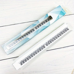 D Curling Lash Clusters Volume 100 Wispy Lashes DIY Use At Home 14mm