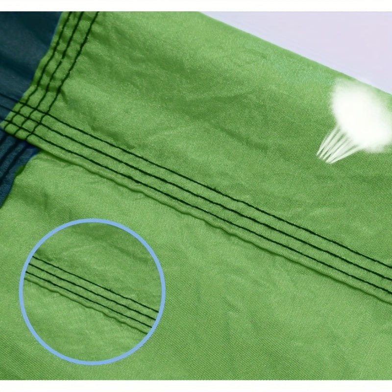 Portable Hammock With Mosquito Net Lightweight Parachute Fabric Outdoor Camping