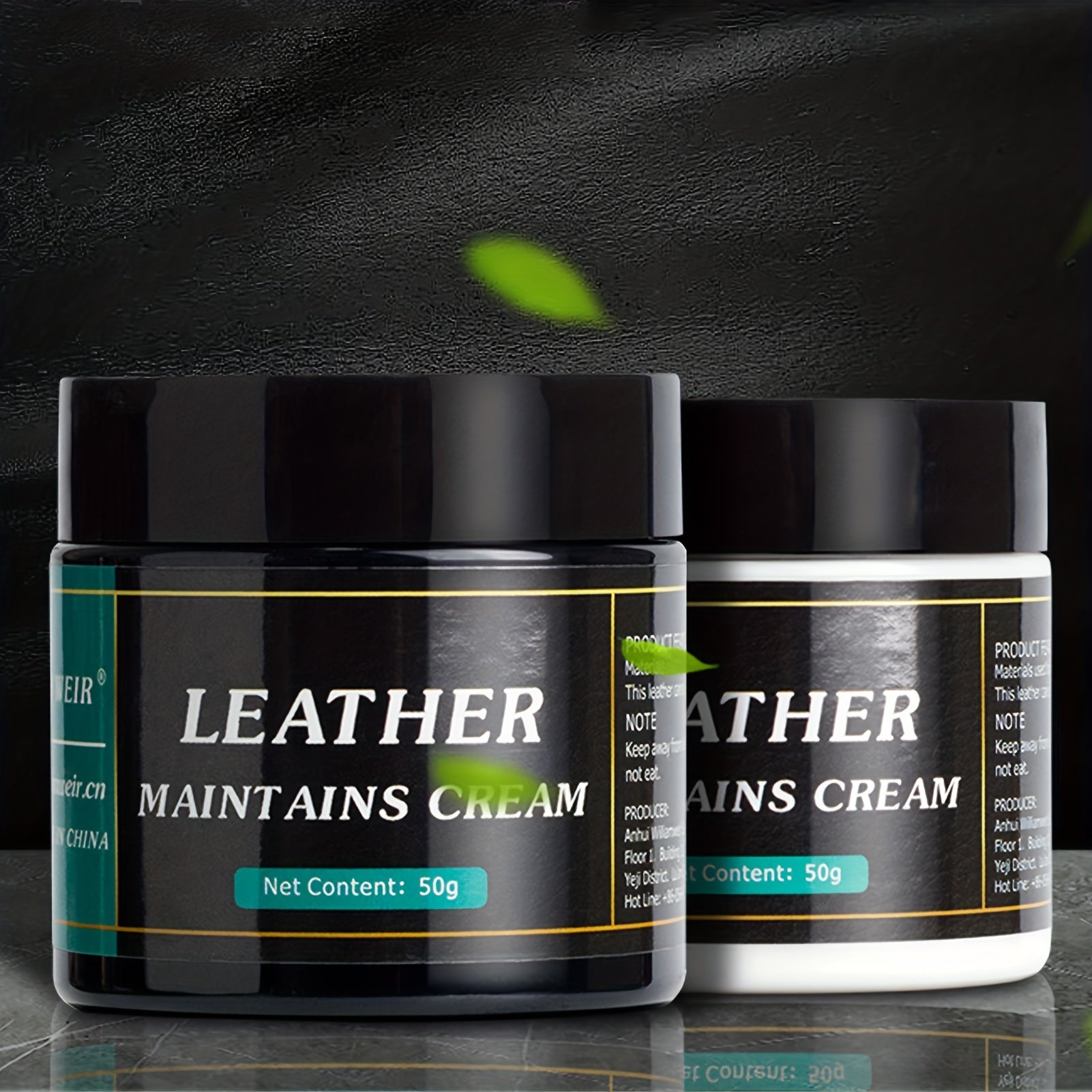 Leather Care Cream for Car Seats and Sofas