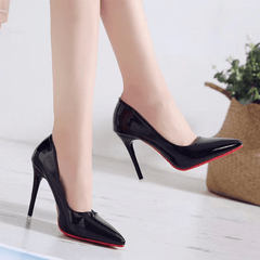 Women's Pointed Toe Stiletto Heels Slip On High Heels