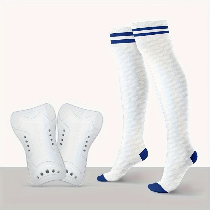 Men's Breathable Fitness Shin Guards Socks