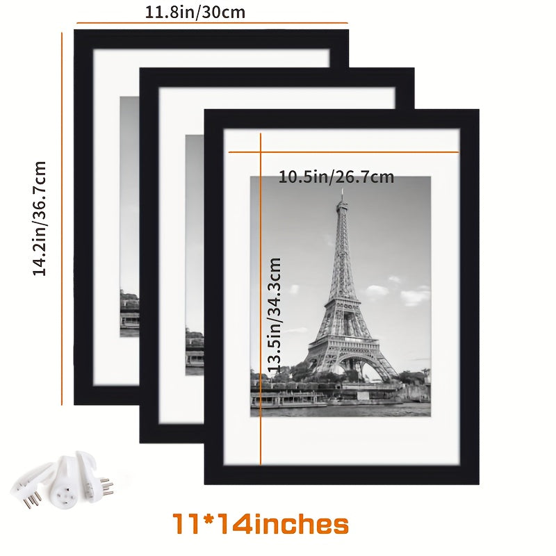 3pcs Hanging Photo Picture Frame PVC Transparent DIY Photo Frame
