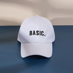 Embroidered Letters Baseball Cap Sun Hat Outdoor Sunshade