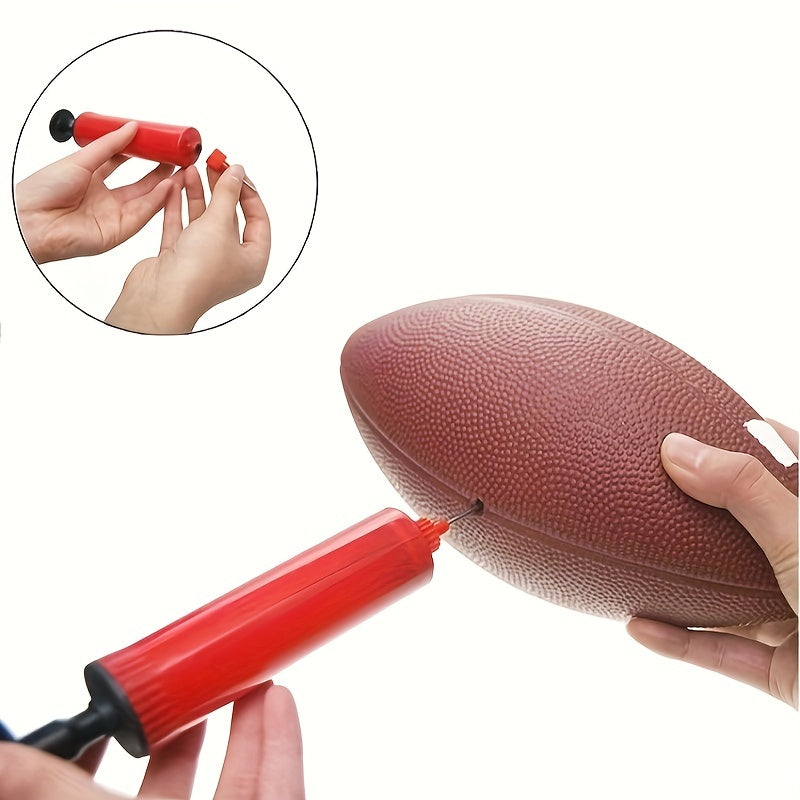 Junior Inflatable Leather Rugby Ball for Students