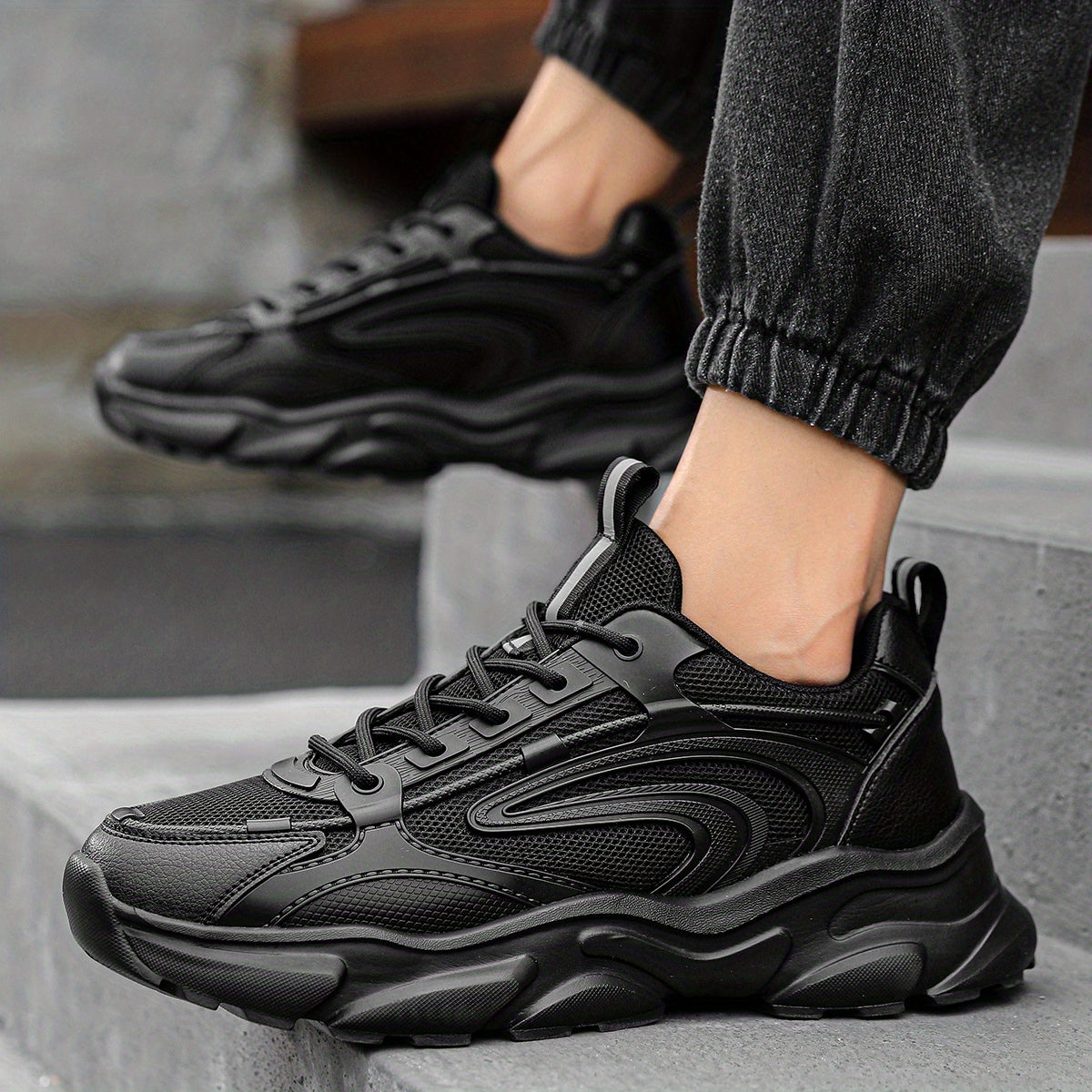 Men's Mesh Sneakers for Outdoor Activities
