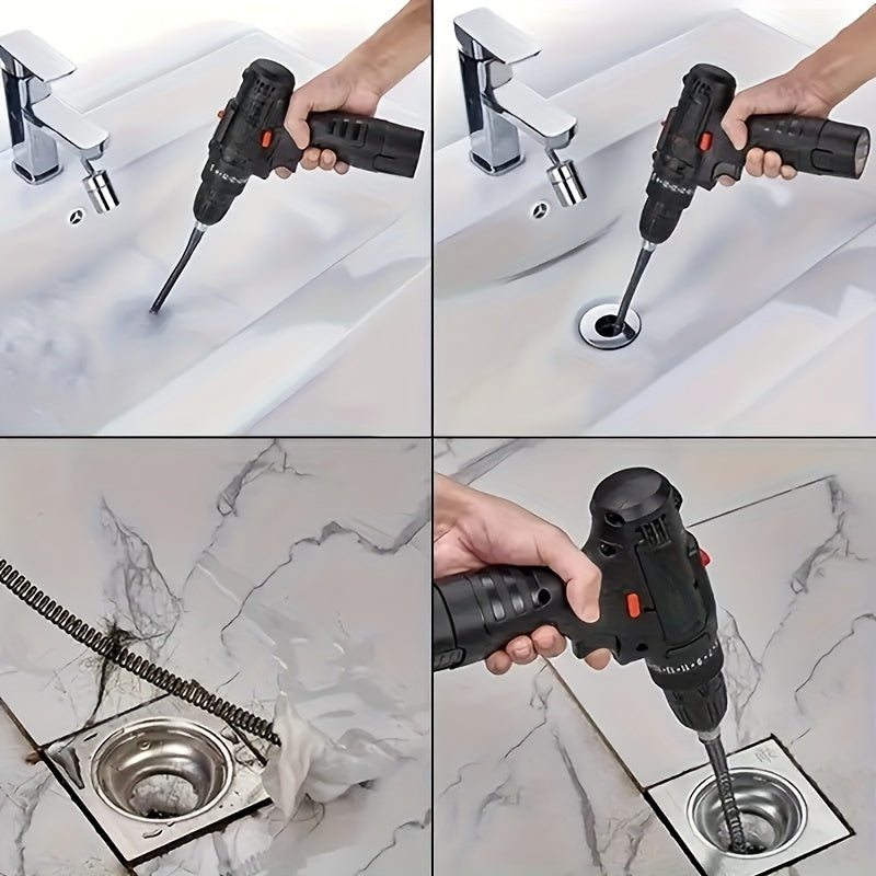 Sewer Dredging Spring Drain Pipe Cleaning Tool for Bathroom Kitchen