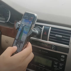 Inverted Hook Base Car Phone Holder - Secure and Stable Mounting