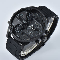 KUERST Large Dial Steel Wrist Watch Gift