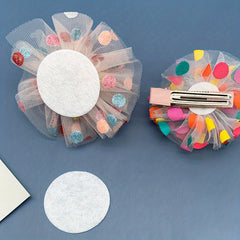 1000 Felt Circles 2.54 cm Craft Fabric Pads DIY Projects Sewing