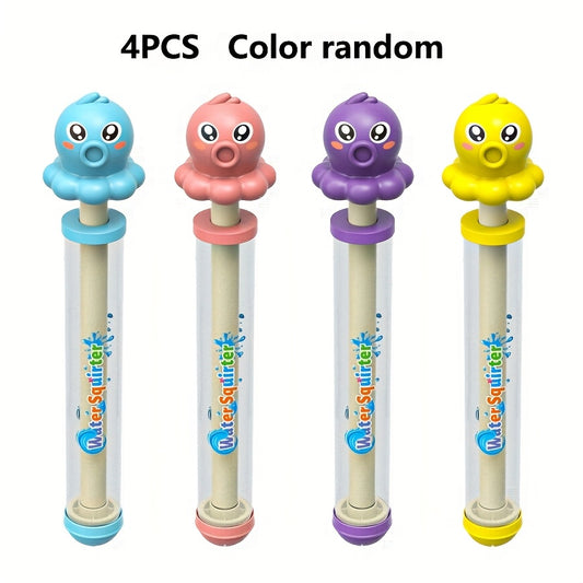 Kids Fireworks Water Gun Toy Large Capacity Pull Back Splash Water Cannon