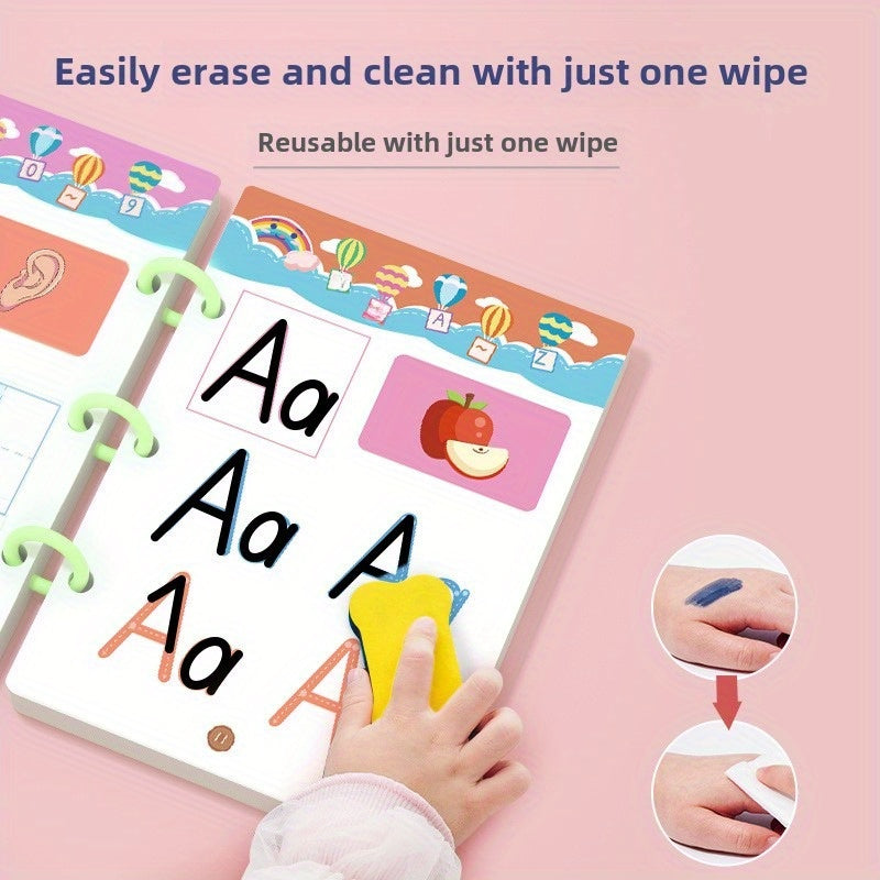 Cartoon Themed 32-Page Pen Control Training Kit for Kids