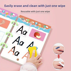 Cartoon Themed 32-Page Pen Control Training Kit for Kids