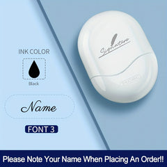 Personal Name Stamp Handwritten Signature Seal Customized Private Seal