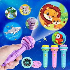 40 Patterns Projector Bedtime Fun Toy Dinosaur Ocean Numbers Fruits