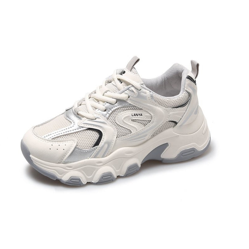 Women's Breathable Chunky Sneakers for Outdoor Travel Sport