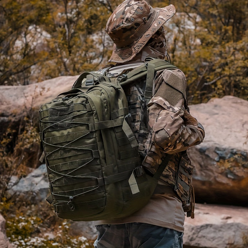 Large Capacity Camo Outdoor Backpack Mountaineering Travel Waterproof