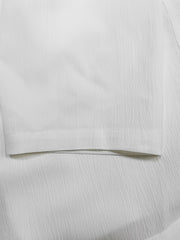  Solid Button Up Shawl Collar Blazer
