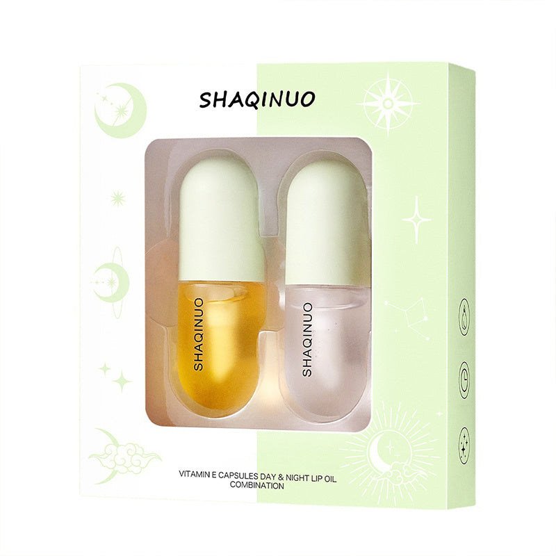 2 Pcs Lip Plumper Enhancer Vitamin E Lip Care Serum Hydrating