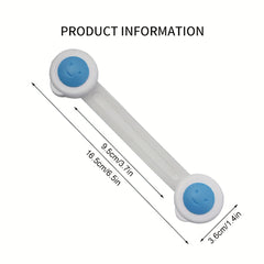 2pcs Child Safety Lock Smiling Face Style Drawer Lock