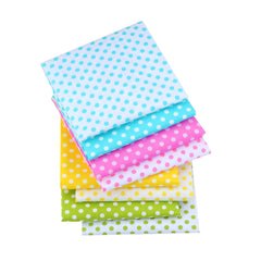 8pcs Polka Dot Sewing Quilting Fabric Pack DIY Patchwork DIY Fabric