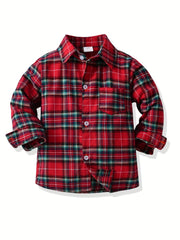 Baby Boys Christmas Outfit Gentleman Outfit Long Sleeve Bow Tie