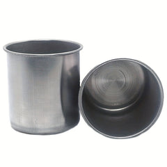 Stainless Steel Bird Feeding Cups with Double Dispensers