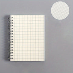 80sheets A6 Creative Coil Notebook Horizontal Line Grid Lattice Blank