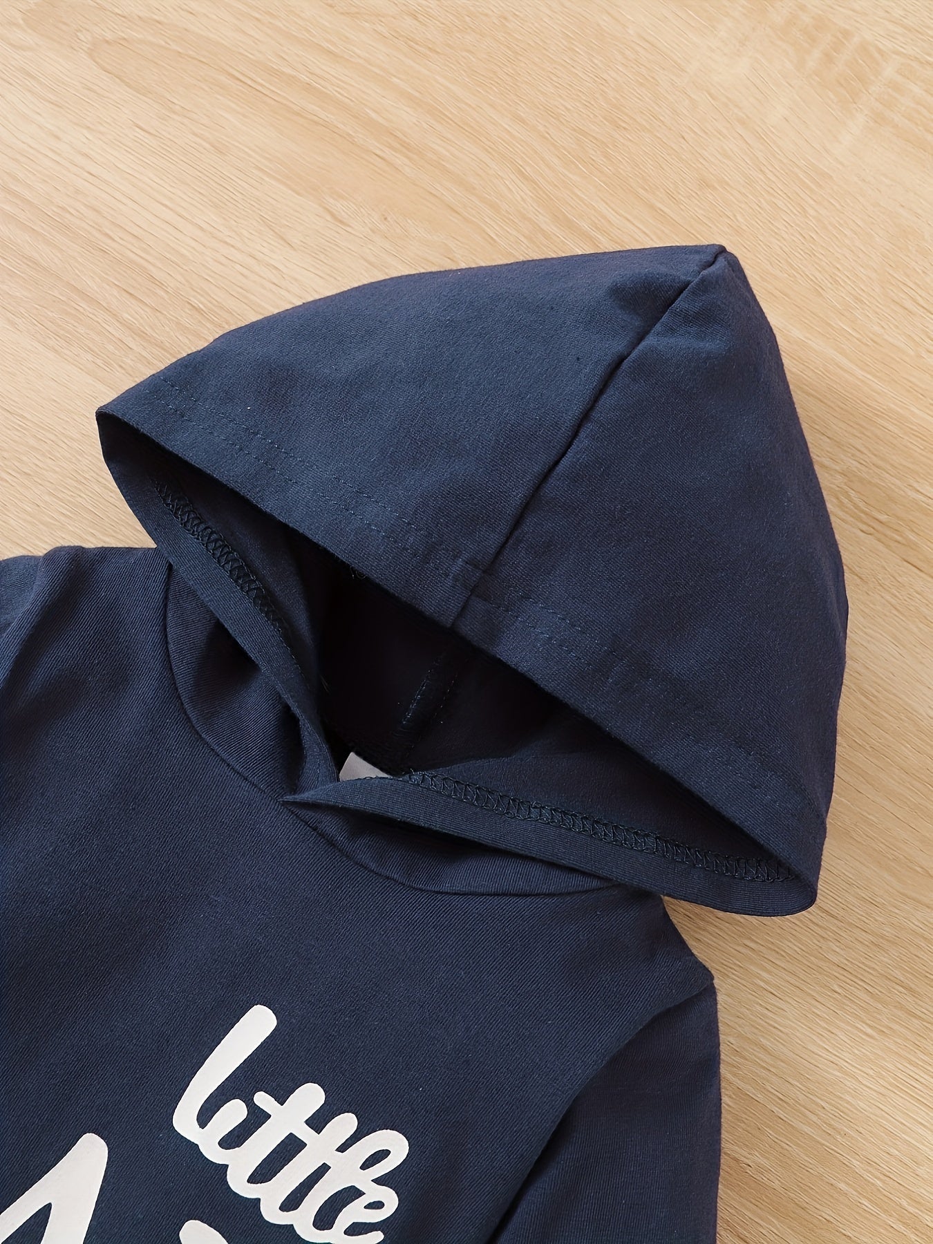 Hooded Long Sleeved Bodysuit Trousers Set for Baby Boy