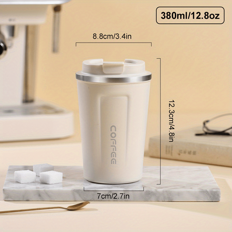 European Style Stainless Steel Insulation Mug - 380ml/12.8oz