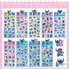 Stitch Novelty Stickers - Cute Cartoon Characters - Student Prizes
