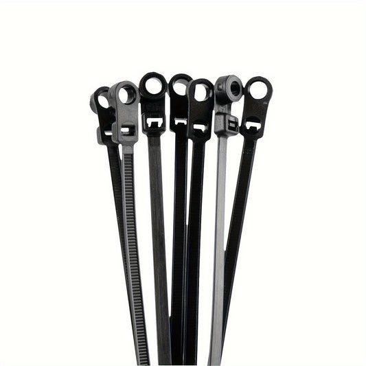 100pcs Cable Ties Reusable Nylon Zip Fasteners